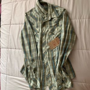 Men’s button down True Religion.